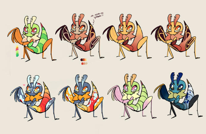 Alien Mantis Concept Art