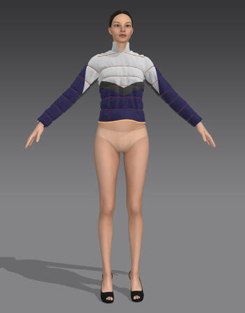 Sports Jacket, Marvelous Designer