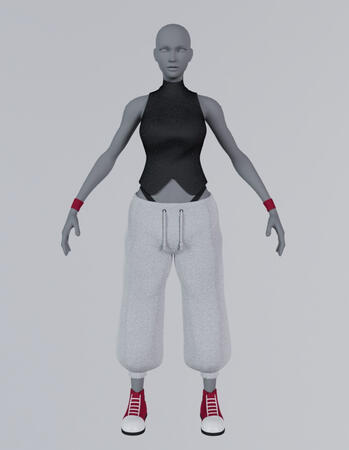 Commission, modeled in Maya