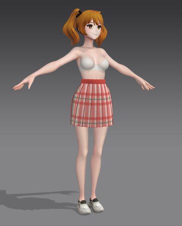 Skirt, Marvelous Designer